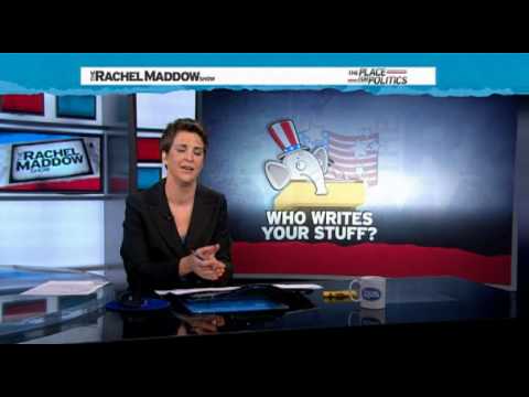 Part 1 - The Rachel Maddow Show - Wednesday 14th April 2010 (14/04/2010)