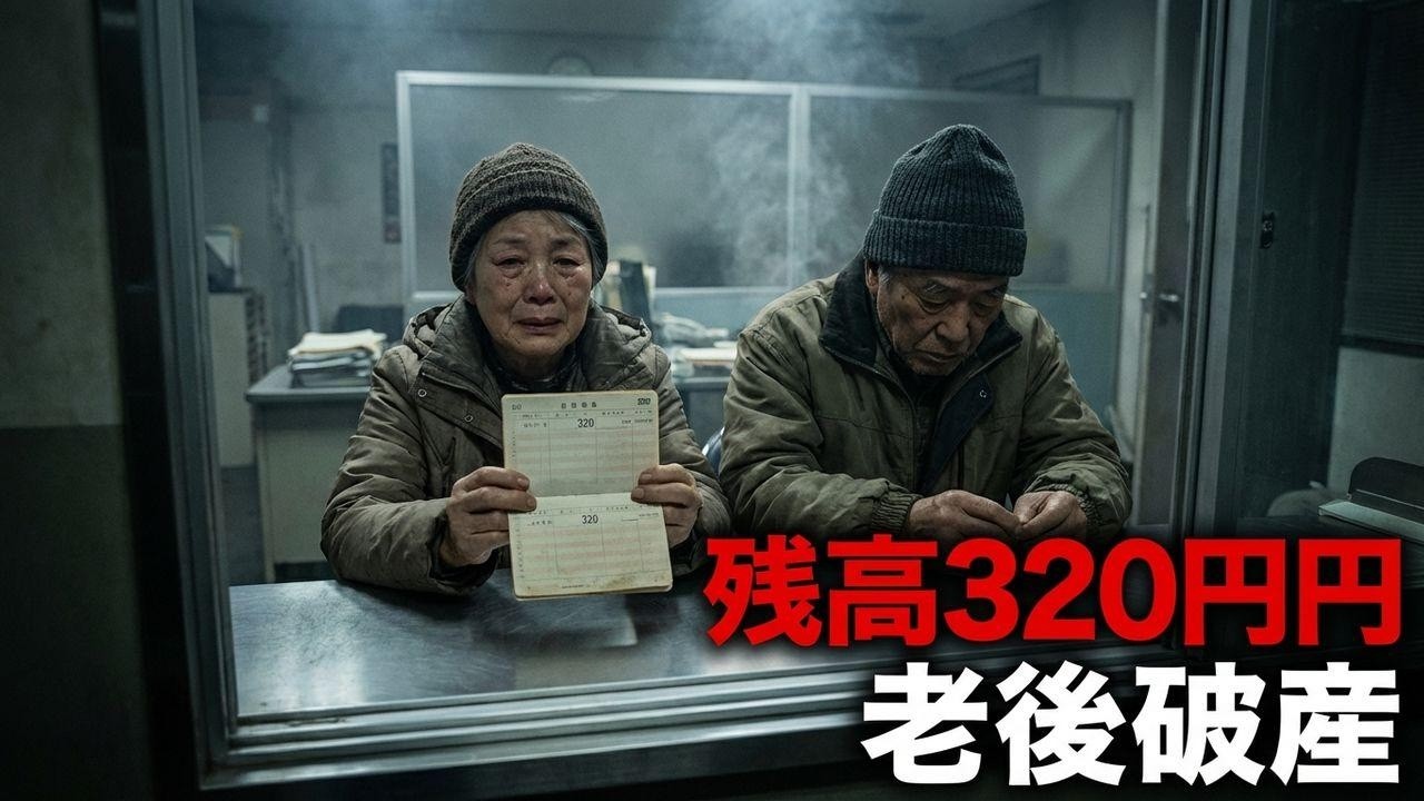老後資金4000万が8年で消えた。残金320円、75歳夫婦の絶望と転落