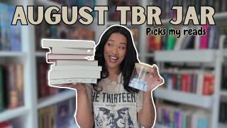 TBR prompt jar picks my August reads! ✨📚AUGUST TBR 2026 ♡