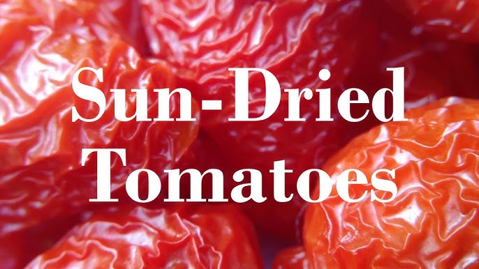 How To Make Sun-Dried Tomatoes With a Dehydrator