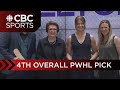 Ella Shelton selected 4th overall by New York at PWHL draft | CBC Sports