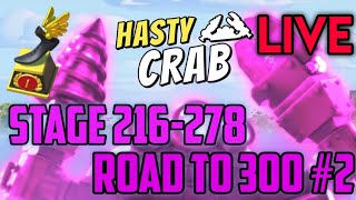Boom Beach Hasty Crab 2021 Stage 216-278 Road to Stage 300 #2