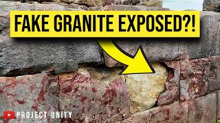 Ancient Wall In Peru Coated In LIQUID Artificial Granite?!