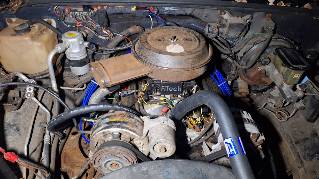 1994 C1500 Chevy Vortec 350 FiTech GoEFI 600 4bbl Idle Summit Chambered Muffler