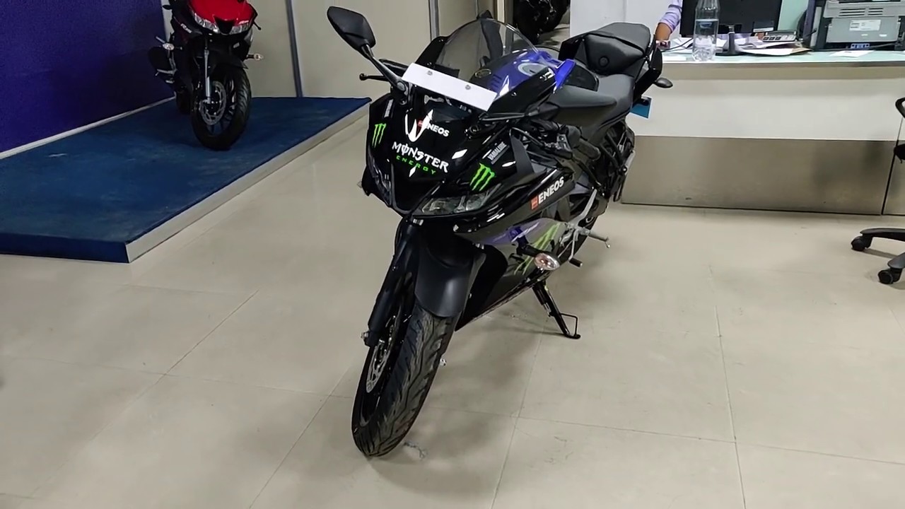 Taking Delivery of R15 v3 ABS Monster Edition - YouTube