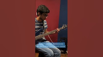 Bass Guitar recording session | Loyal Jamming Studio
