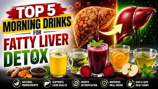 Best 5 Morning Drinks for Fatty Liver Detox | Support Liver Health Naturally