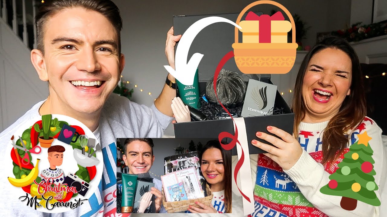 DIY POUNDLAND CHRISTMAS HAMPER IDEAS 2019 with KATE MCCABE | CHRISTMAS WITH MR CARRINGTON