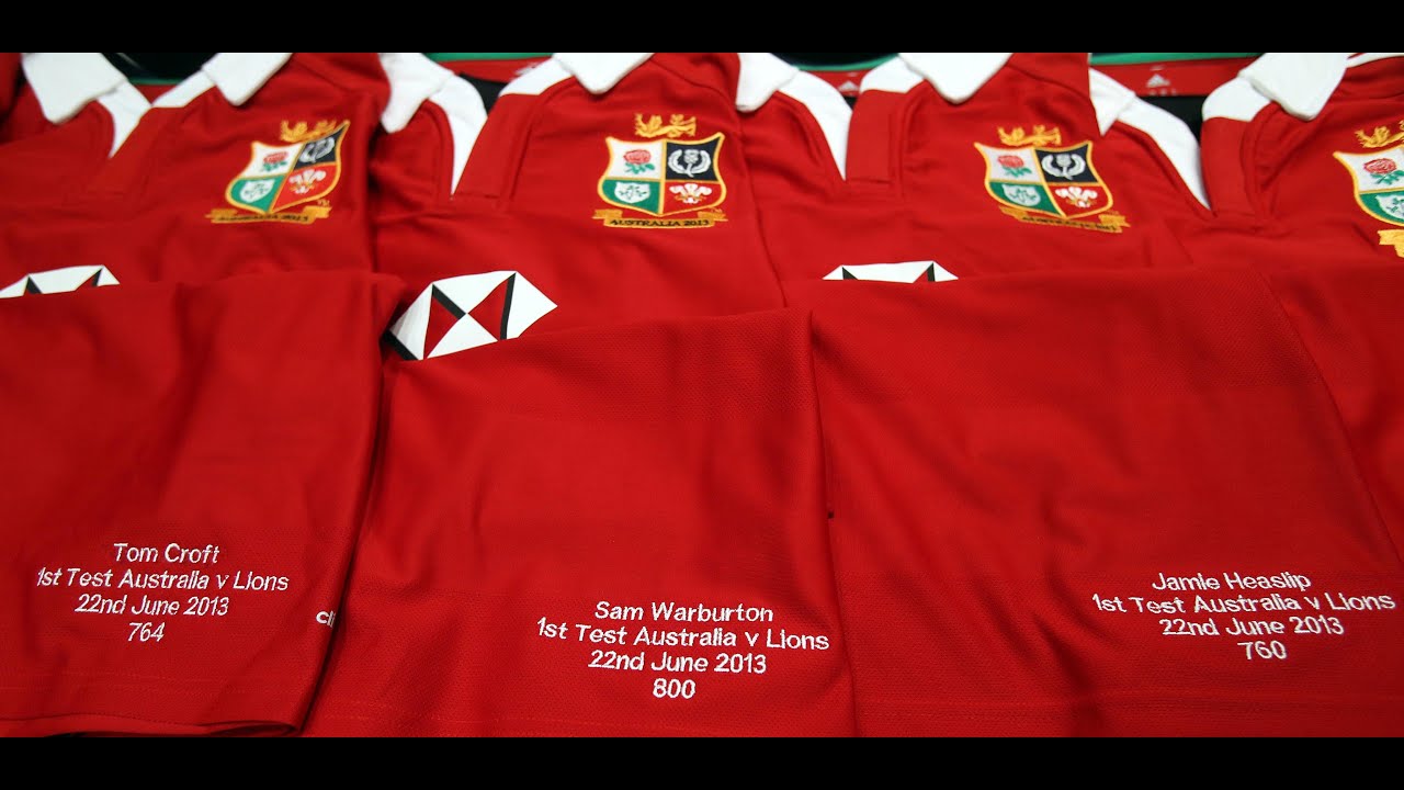 british and irish lions 2013 shirt