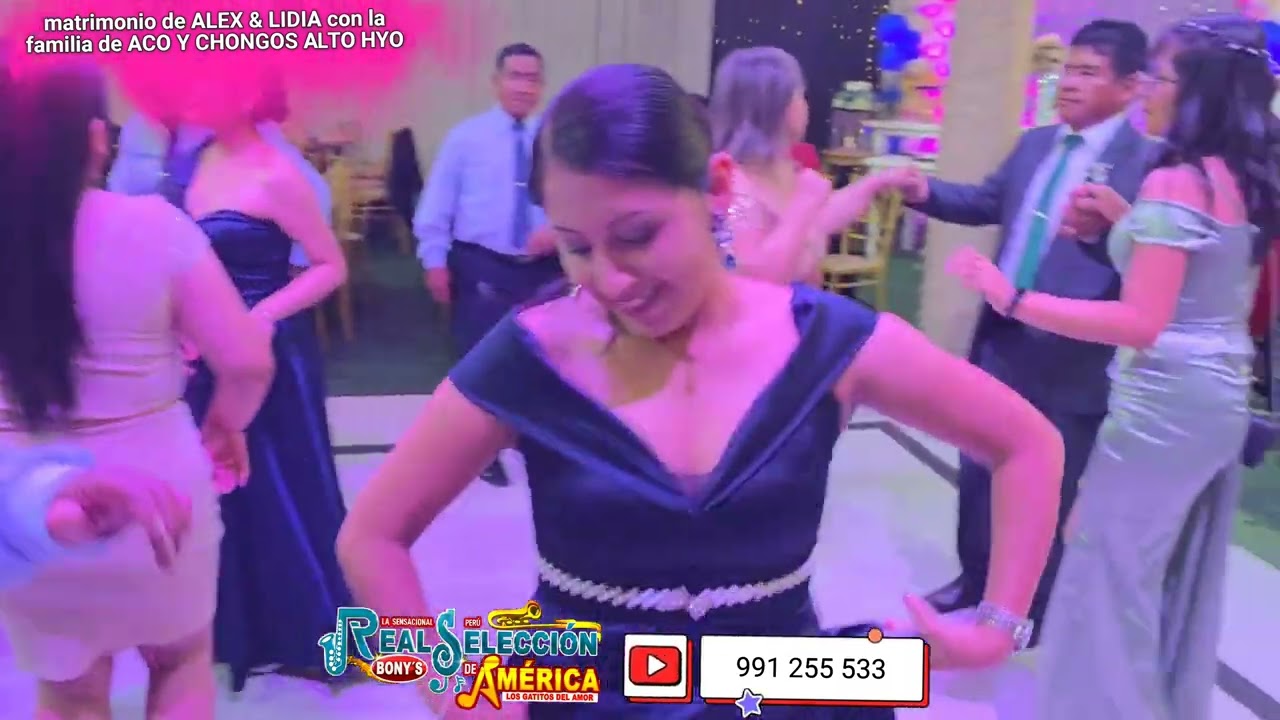 Matrimonio de ALEX y LIDIA  REAL SELECCION DE AMERICA 