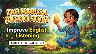 The Magical Potato Story | Improve English Listening | Animated Moral Story
