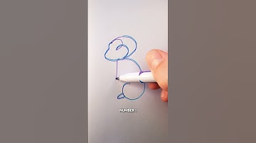 How to Draw a Monkey 🐒💚
