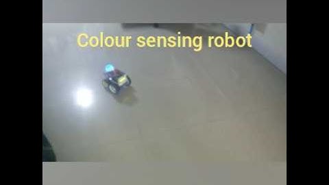 COLOUR  SENSING ROBOT