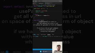 Day 60/200: Dynamic Routing in React ⚡ | useParams Explained | Web Dev Challenge