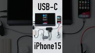 Что можно подключить к iPhone 15 по USB-C