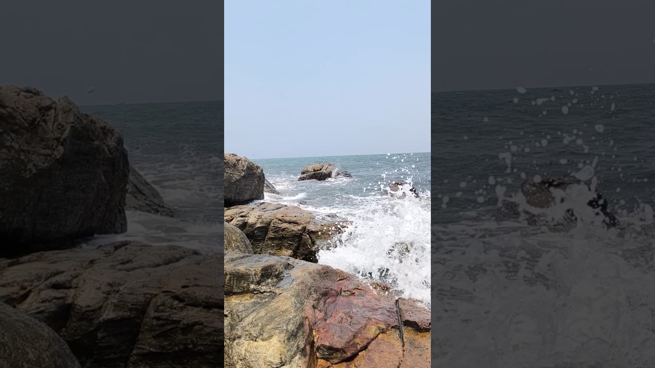 Watch Ocean waves crashing on the rocks #tarkarli #malvan #India #tourism #ocean #waves #wave #tide on YouTube Watch Ocean waves crashing on the rocks #tarkarli #malvan #India #tourism #ocean #waves #wave #tide on YouTube