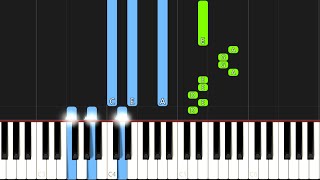 Rogers & Dean - Jungle - Piano Tutorial / Piano Cover 🎹 - Synthesia (+ MIDI)