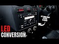 How to change Ford Fiesta MK6 6000CD Radio LEDs | Colour Change | LED Conversion