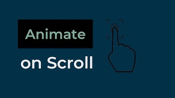 Animate Element on Scroll Javascript AOS Library | CSS Animation Tutorial | csPoint