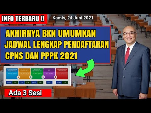 Catat ‼️  BKN Umumkan jadwal Lengkap Pendaftaran CPNS dan PPPK 2021 Beserta Alur Pendaftaran SSCASN