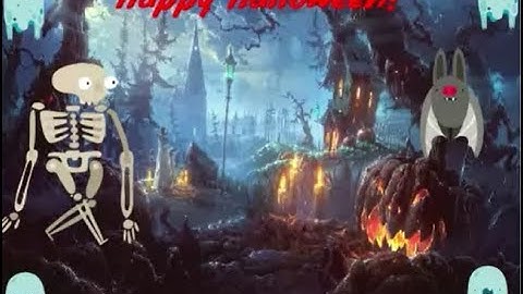 Create  a Halloween Card in Scratch Tutorial Part 2