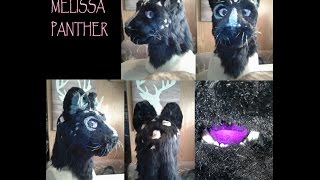 Melissa Panther's Fursuit Head