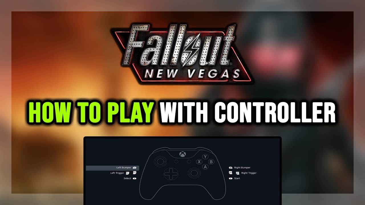 How to Play Fallout: New Vegas With a Controller on PC! - YouTube