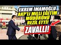 Ekrem İmamoğlu Milli Eğitim Müdürü'nü Böyle Rezil Etti!