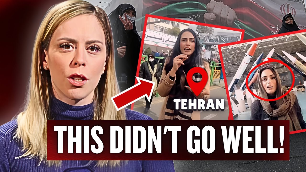 Pro 🇮🇷 IRGC Influencer Tries Filming Propaganda Video, But Forgot To HIDE This...