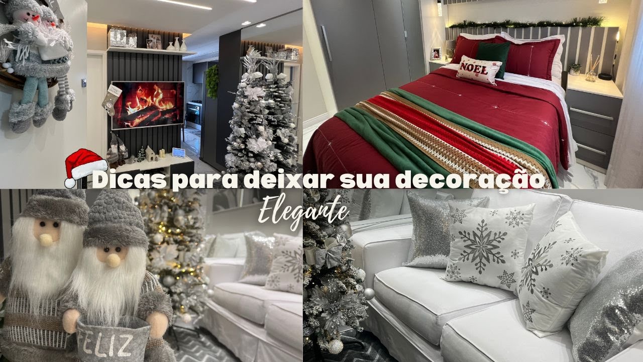 DECORANDO O APARTAMENTO PRO NATAL | CAMA POSTA | Natal 2024