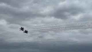 Blue Angels, Viper Demo Team arrive at Cherry Point for airshow