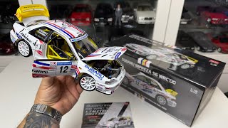 1:18 Subaru Impreza S6 WRC ‘00 #12 - Winner Jim Clark Memorial Rally 2002 - Sun Star (Unboxing)