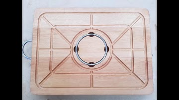 Chinese 6040 CNC router engraver, chopping board part 3