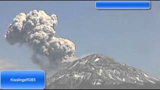 Mexicos Second Tallest Volcano Erupts