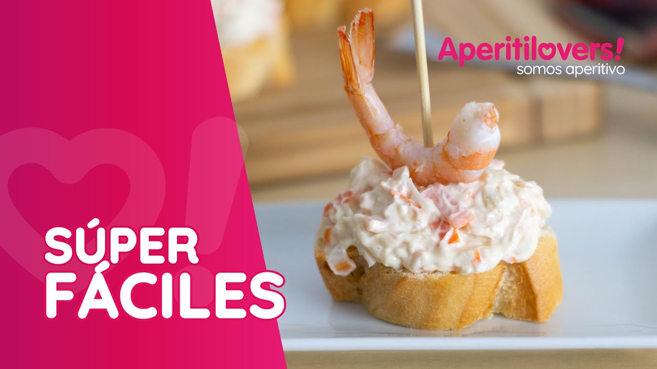 Pintxo de Txaka y Langostino – Montaditos y Pinchos Fáciles
