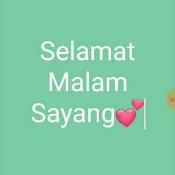 Selamat Malam😋
