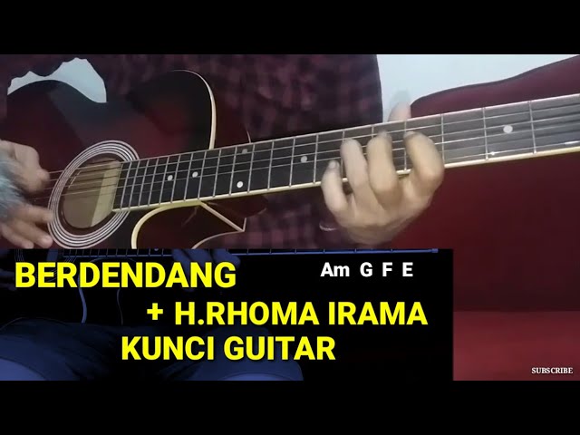 Kunci lagu gitar dangdut rhoma irama berdendang cover guitar acoustic class=