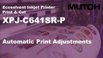 XpertJet C641SR Pro: Automatic Print Adjustments