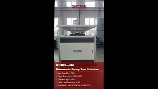 KRD20-500 Pneumatic Bump Test Machine