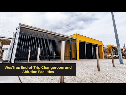 WesTrac End-of-Trip Changeroom and Ablution Facilities | Fleetwood Australia