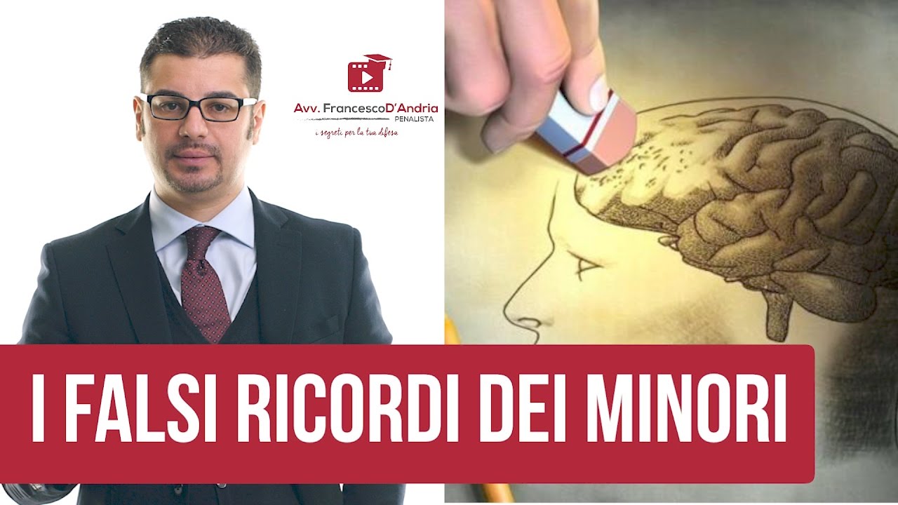 I falsi ricordi dei minori