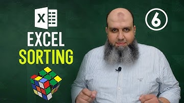 ترتيب البيانات في الاكسل | Excel Data Sorting