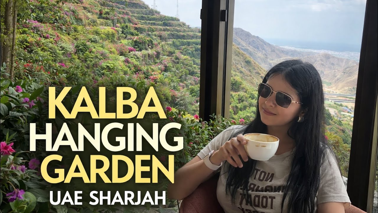 Kalba Graden Kalba Hanging Garden Sharjah 📍 | Entry Fee, Mountain Train & Top View ...