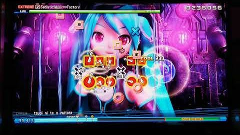 (10★) Sadistic.Music∞Factory Extreme Perfect (Project DIVA Future Tone PS4)