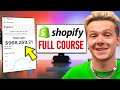 Shopify dropshipping tutorial for beginners 2023  how to create a profitable shopify store
