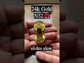 24k Gold Magnet Test Gold 999 