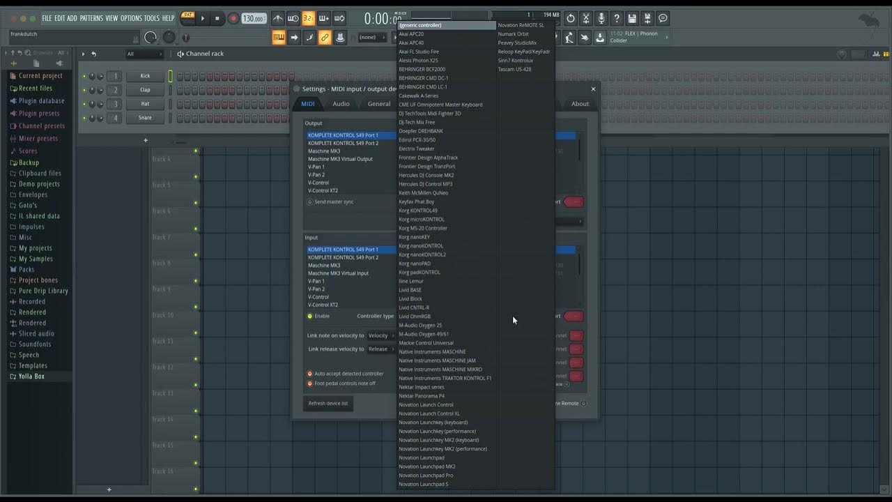 How to Setup A Midi Controller FL Studio 20 YouTube