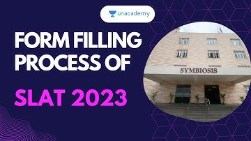 SLAT Exam form filling | SLAT Exam 2023 form Filling Process | Keshav Malpani | Unacademy CLAT