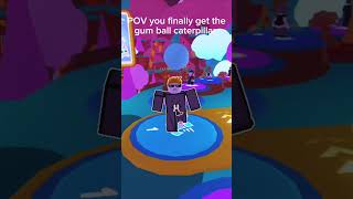 POV you finally get the gumball caterpillar #adoptme #adoptmeroblox #easter #adoptmeevent