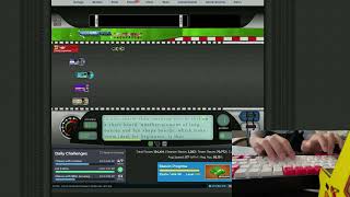 150 WPM Race on Nitro Type